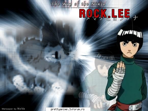 Rock lee - Mie imi pare simpatit desi dau la pariu ca cei - Naruto