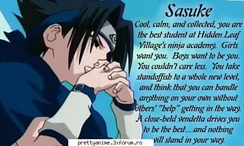 Sasuke - e dragutz.....intradevar - Naruto
